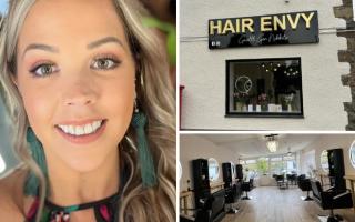 Experienced hairdresser Nikkita Williams has opened Hair Envy at its brand new location in Glanamman.