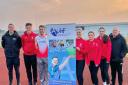 Members of Llanelli Athletics Club make use of the scheme which allows them to train for free at any Actif Sport location in the county
