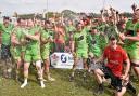 Champagne was well-deserved after Llandovery secured their second Premiership title win in a row