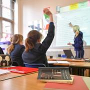 File photo of students in a lesson at school. Picture: Ben Birchall/PA Wire