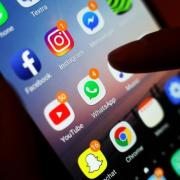 A man has denied attempting to message a child on a Snapchat account set up under a false name.