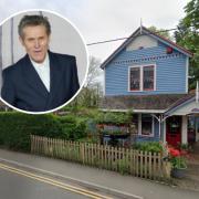 The American Villas were filming has taken place. Inset: Willem Dafoe is said to be starring in the film.