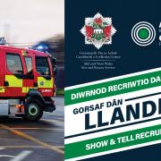 There is an open show and tell day at Llandeilo Fire Station