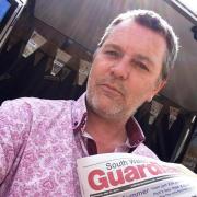 Steve Adams is the 13th editor of the South Wales Guardian
