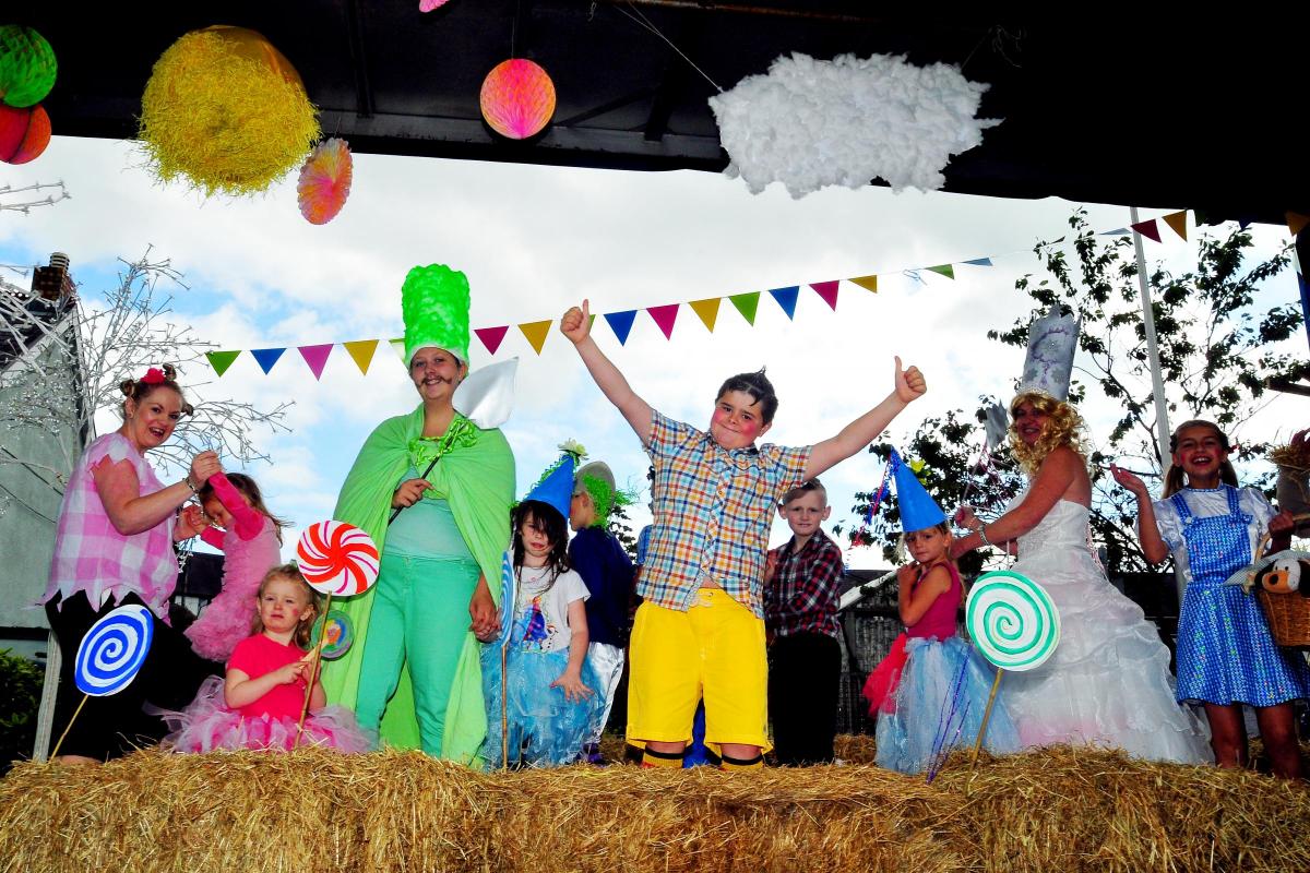 Follow the yellow brick road with the Wizard of Oz float.  Picture by Mark Davies