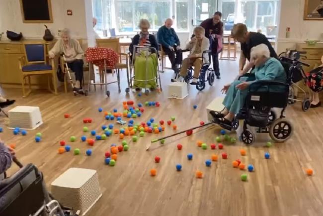 Image result for the guardian care home hungry hippos