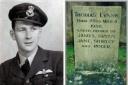 Thomas Evans (L) from Llandovery died in a test flight crash in Cottam in 1952. Pictures: Bryan Evans (image of Mr Evans provided through laituk.org)