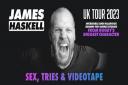 James Haskell will be coming to Cardiff with his Sex, Tries and Videotape tour! Picture: Chuff Media