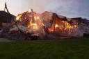 Barn fires have been increasing across west Wales. Picture: Mid and West Wales Fire and Rescue Service
