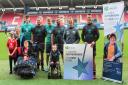 Scarlets Rugby has renewed its partnership with Hywel Dda Health Charities to support the Wish Fund