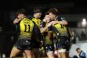 DELIGHT: The Dragons need repeats of their win against the Ospreys to start next season
