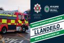 Llandeilo show and tell recruitment day for Mid and West Wales Fire and Rescue.