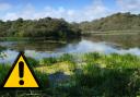 There will be warning signs in place about the algae. Picture: Archive