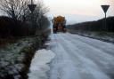 Road users are being warned of icy conditions/