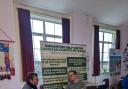 Ammanford Foodbank at the cost of living event. Picture: Office of Jonathan Edwards MP