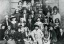 Members of the Gwaun cae Gurwen Dramatic Society in full costume ahead of their special Christmas performance of Aeres Maesyfelin in 1917. The play, written by Cwmgors schoolteacher Rhys Evans, won first prize in the at the eisteddfod held in Bryn Seion,