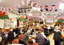 Caerbryn Hall was a blaze of colours for the tea at three party