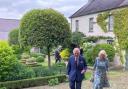 King Charles and Queen Camilla at Llwynywermod estate