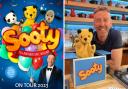 Sooty will be joined on tour by Sweep, Soo and Richard Cadell to celebrate his 75th birthday.