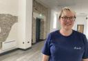 Lisa Jones, the owner of Diod, who will occupy the cafe at the restored Llandeilo market hall (pic by Richard Youle and free for use for all BBC wire partners)