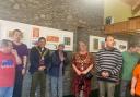 Residents of Glasallt Fawr showed off their artwork at a recent exhibition. Picture: Christoph Fischer