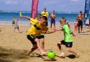 A beach football festival will be held in August. Picture: Newsquest