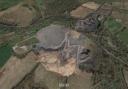 Glan Lash opencast mine. Picture: Google Maps