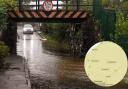 The weather warning is for heavy rain which could see more roads flooded.