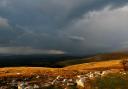 Storm over Black Mountains