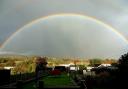 Rainbow over Cwmllynfell