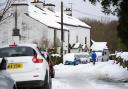 Snow and ice is expected across Carmarthenshire on Monday and Tuesday (January 8 and 9).