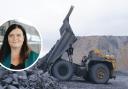 Sioned Williams (left) has asked the UK to improve the safety of coal tips in local Welsh communities.