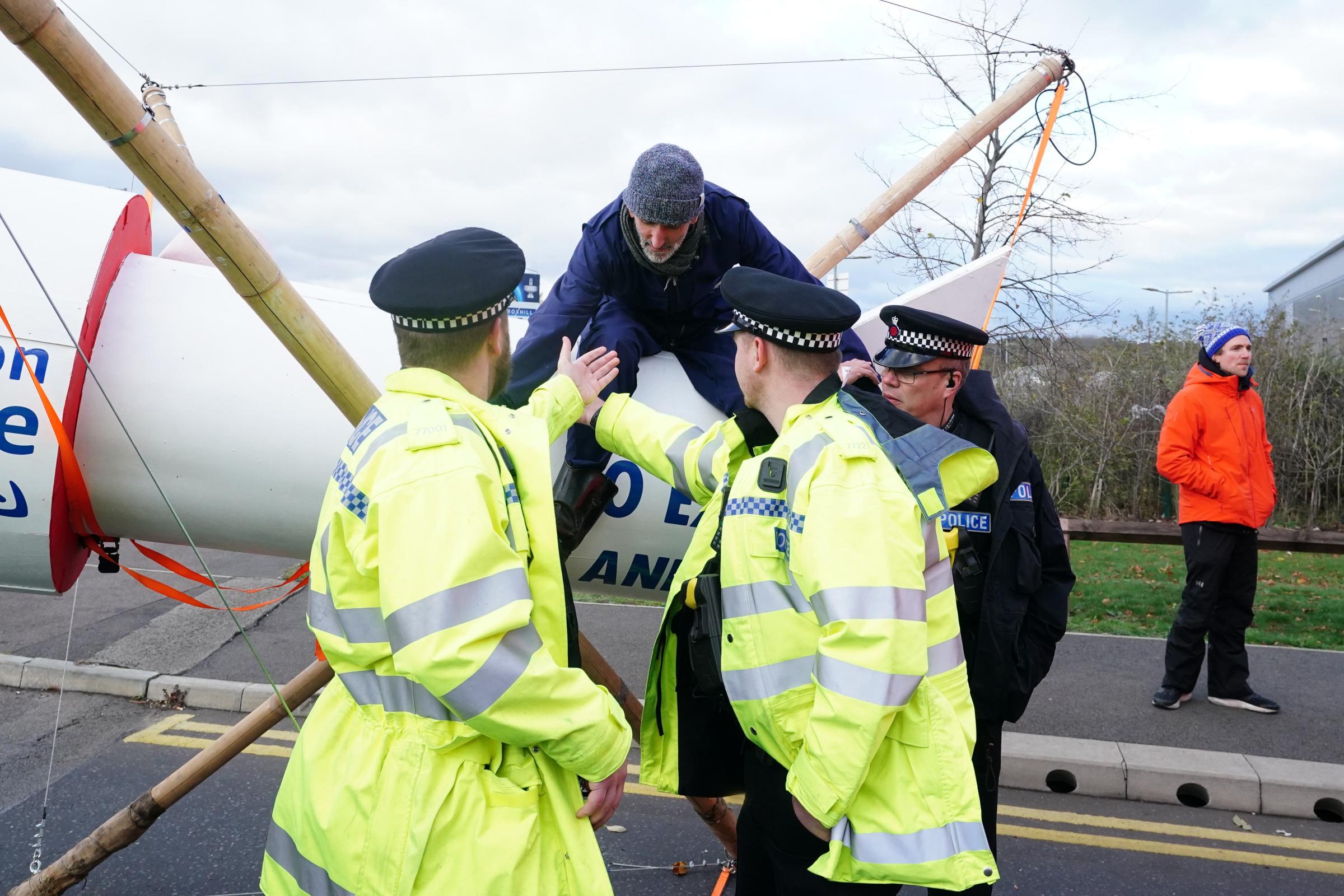 Arrests made after climate protests outside Amazon warehouses on Black Friday - Vimarsana News