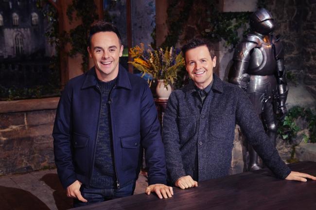 GET THEM OUT OF THERE: Co-hosts Ant McPartlin and Declan Donnelly will record their links early following severe storm weather warnings. Picture: ITV