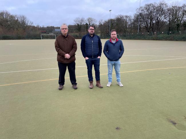 Local councillors fear the closure of the Astro-Turf will have a major impact on sports teams and school pupils