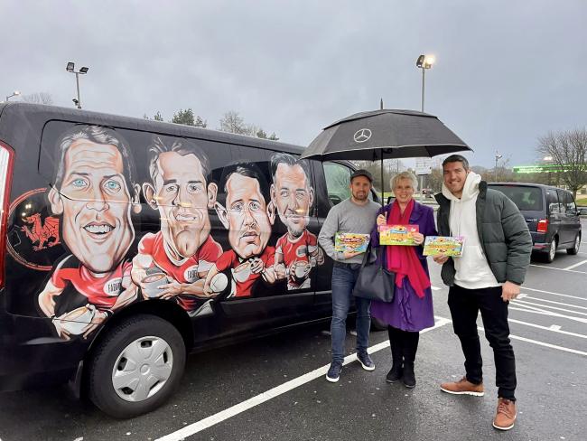 Welsh rugby stars’ coffee company donates enterprise education packs to schools