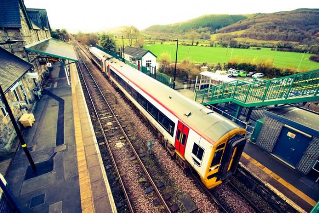 Machynlleth railway station. Transport for Wales is updating its emergency rail timetable from Monday January 3.