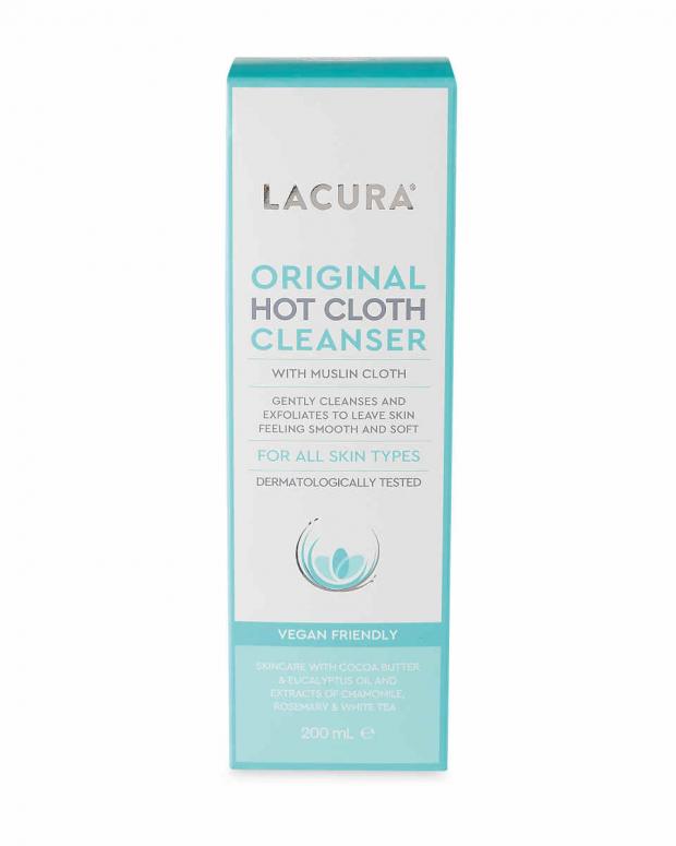 South Wales Guardian: Lacura Original Hot Cloth Cleanser (Aldi)