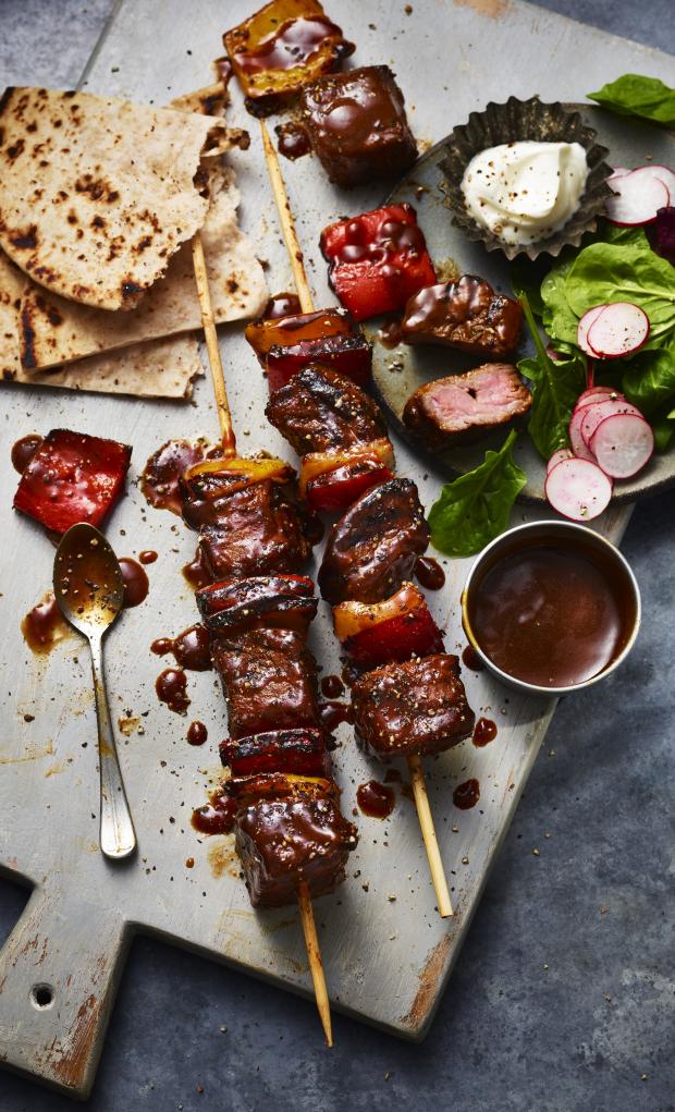 South Wales Guardian: Collection Master Grill Seasoned Rump Steak Kebabs. M&S