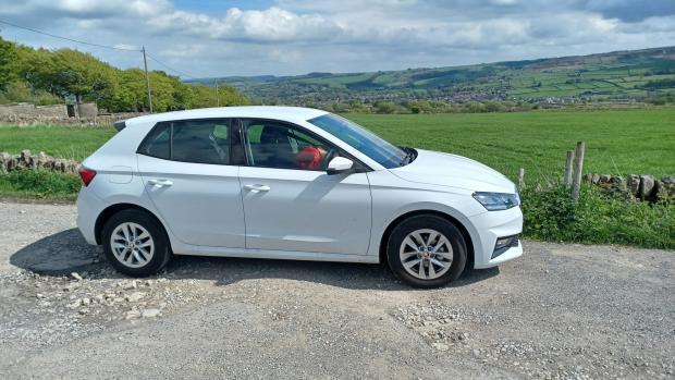South Wales Guardian: The Skoda Fabia on test in West Yorkshire 