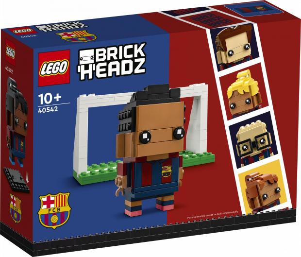 South Wales Guardian: LEGO® BrickHeadz™ FC Barcelona Go Brick Me. Credit: LEGO