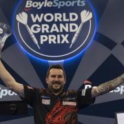 Jonny Clayton beat fellow Welshman and defending champion Gerwyn Price to win the World Grand Prix (Image: PDC)