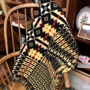 This traditional Welsh blanket is one of the many delights to be found at the Llandeilo Antique and Vintage Fair on March 5.