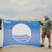 Cefn Sidan has secured the prestigious Blue Flag status, which makes it the most awarded Blue Flag site in Wales since 1988.