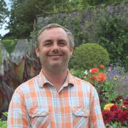 Joseph Atkins heads for pastures new after being Aberglasney's head gardener for the last 11 years