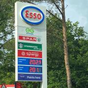 Pont Abraham services on the M4 have now exceeded £2 a litre for both unleaded and diesel.