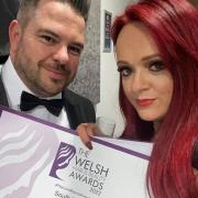 A cut above! Heads are turning after Lisa wins top Welsh Beauty award