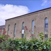 The side and rear of Union Street Chapel, Carmarthen, which is to become a family home (pic by Carmarthenshire Council and free for use for all BBC wire partners)