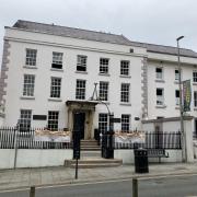 Carmarthen Library, attached to which is the new Carmarthneshire Archives building at the rear (pic by Richard Youle and free for use for all BBC wire partners)