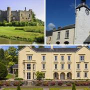 Laugharne Castle, Laugharne Town Hall and Aberglasney Gardens are among those opening their doors in Carmarthenshire in September.